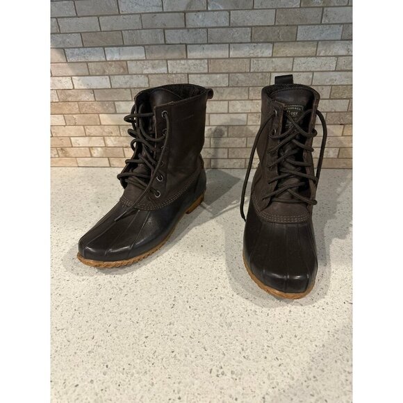 G.H. Bass & Co Harlequin‎ Womens Duck Rain Boot Size 8 - Picture 2 of 7